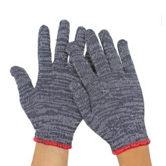 Wool gloves, salt and pepper colored wool protective gloves T107